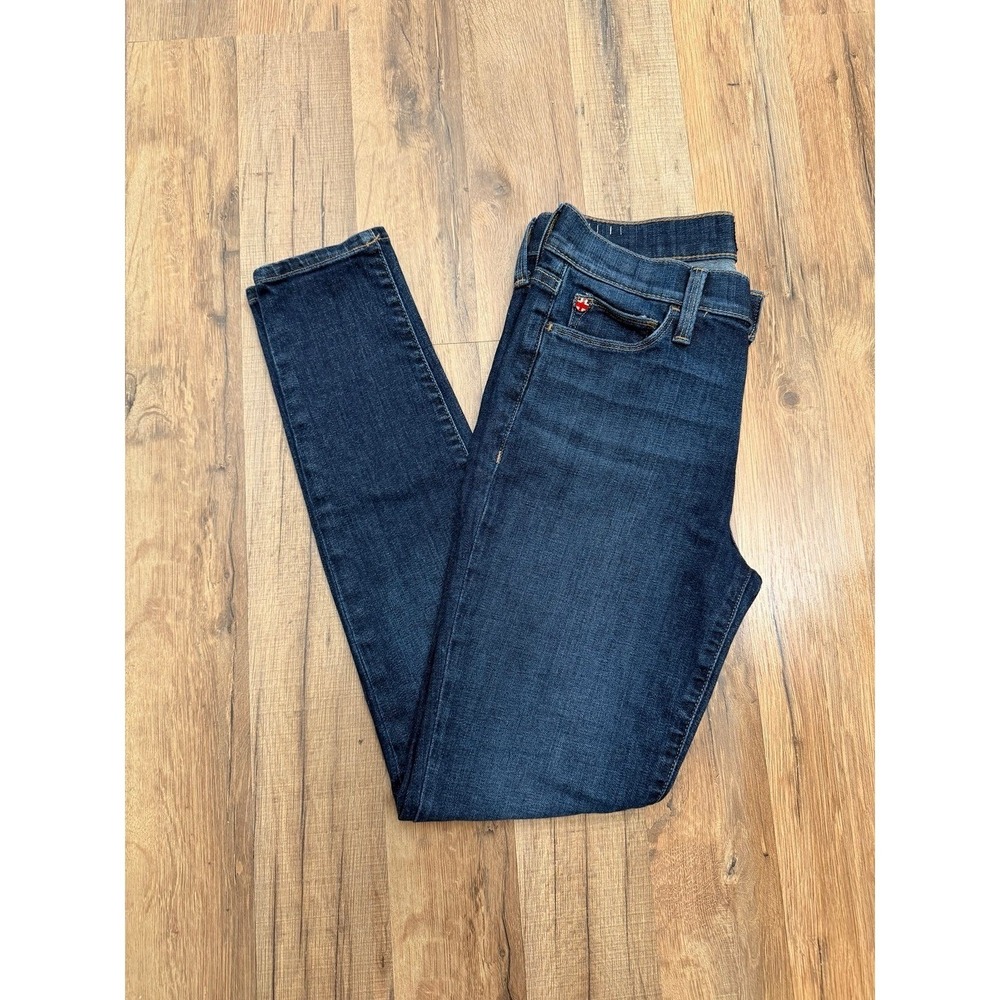 Hudson Natalie Super Skinny Ankle Jeans Womens Size 26 Dark Wash Stretch Denim